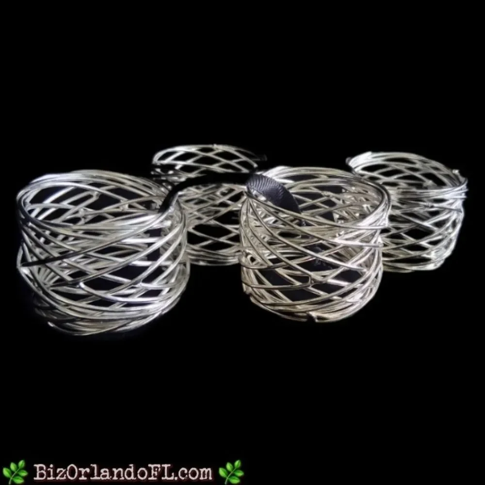 VINTAGE: Godinger Round Mesh 2